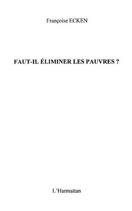 E-Book (pdf) Faut-il eliminer les pauvres? von Catherine Lechner