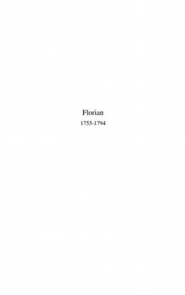 E-Book (pdf) Florian 1755-1794-Aspects meconnus de .. von Michel Cointat