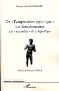 PDF De l'amputation psychique fonctionnaire von Bernard Louis Balthazard
