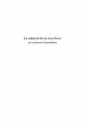 E-Book (pdf) Subjectivite chercheur sciences humaines von Martine Arino