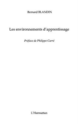 E-Book (pdf) Environnements d'apprentissageLes von Brigitte Rollet