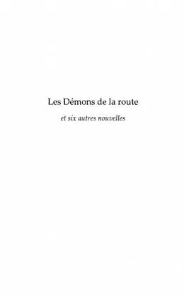 E-Book (pdf) Demons de la route Les-Et sixautres von Jacques Raynaud