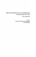 E-Book (pdf) Droits fondamentaux contribuable et proc von Karim Sid Ahmed