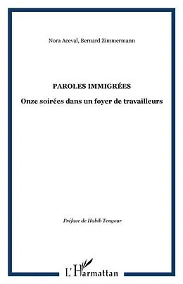 E-Book (pdf) Paroles immigrees von Zimmermann Bernar Nora Aceval