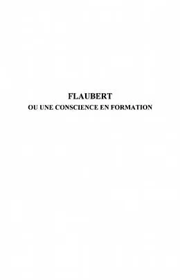 PDF Flaubert ou une conscience en formation - ethique et estheti von Thierry Poyet