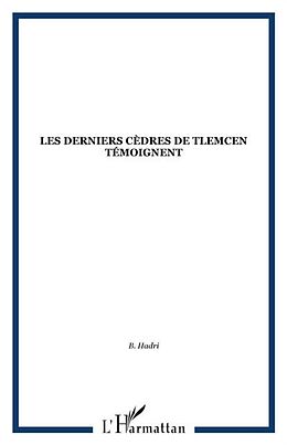 eBook (pdf) LES DERNIERS CEDRES DE TLEMCEN TEMOIGNENT de 