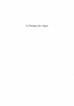 eBook (pdf) Tactique des Anges La de Marie-Noelle Agniau