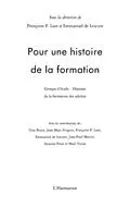 E-Book (pdf) Pour une histoire de la formation - gehf von Francois Emmanuel de Lescure