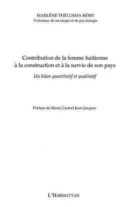 E-Book (pdf) Contribution de la femme haitienne a la construction du pays von Marlene Thelusma Remy