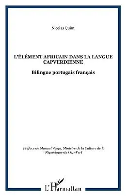 E-Book (pdf) L'element africain dans la langue capverdienne - bilingue po von Nicolas Quint