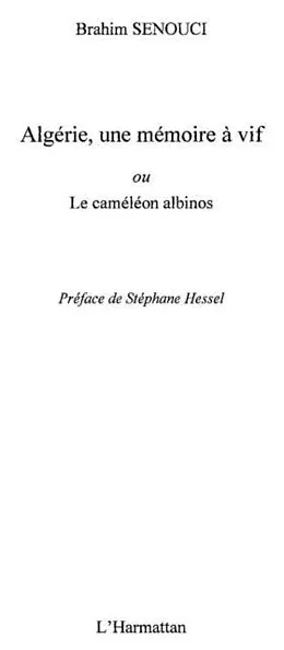 E-Book (pdf) Algerie, une memoire A vif - ou le camel von Brahim Senouci
