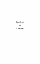 PDF Endroit et l'envers L' von Jean-Claude Shanda Tonme