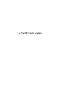 E-Book (pdf) Le xviiie siEcle anglais ou le temps des paradoxes von Pierre Mithra Tang Likund
