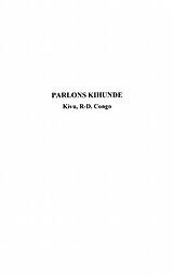 eBook (pdf) Parlons kihunde - kivu, rd congo langue et culture de Gabriel Danzi