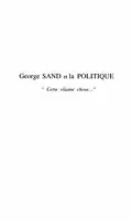 E-Book (pdf) GEORGE SAND ET LA POLITIQUE von Bernard Hamon