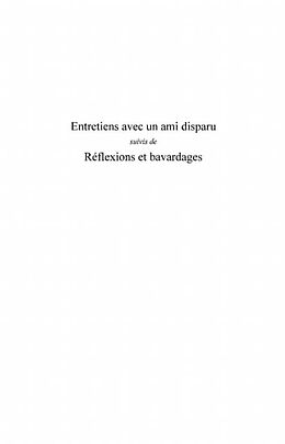 E-Book (pdf) Entretiens avec un ami disparu- suivis von Georges Le Breton