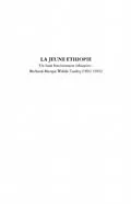 E-Book (pdf) La jeune ethiopie - un haut-fonctionnaire ethiopien - berhan von Mickael Bethe Selassie