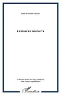 E-Book (pdf) L'epissure des mots von Marc