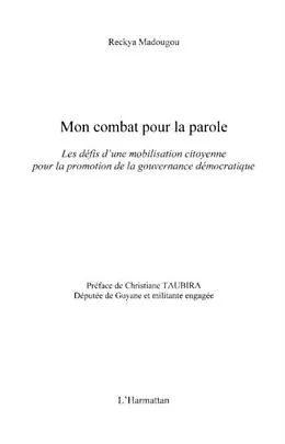 E-Book (pdf) Mon combat pour la parole - les defis d'une mobilisation cit von Michele Maldonado