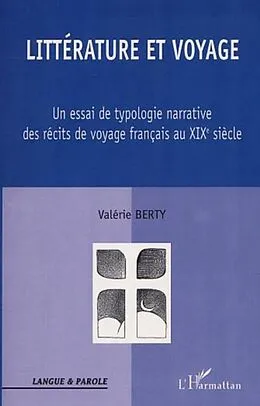 E-Book (pdf) LITTERATURE ET VOYAGE von Berty Valerie