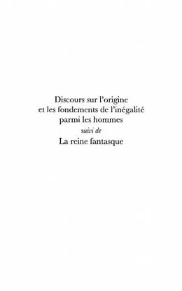 E-Book (pdf) Discours sur l'origine et les fondements de l'inegalite parm von Daniel Cohen