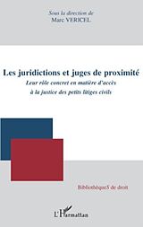 E-Book (pdf) Les juridictions et juges de proximite - leur role concret e von Bertrand Du Chambon