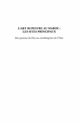 E-Book (pdf) L'art rupestre au Maroc : les sites principaux von Alain Rodrigue