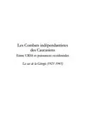 E-Book (pdf) Les combats independantistes des caucasiens entre urss et pu von Georges Mamoulia