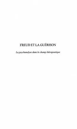 E-Book (pdf) Freud et la guerison von Totah Monique