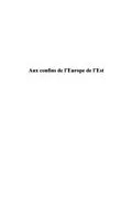 E-Book (pdf) Aux confins de l'europe de l'est (volume 1) - des rivages ba von Witt Raczka