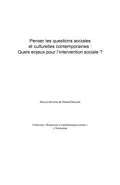 E-Book (pdf) Penser les questions sociales et culturelles contemporaines von Manuel Boucher