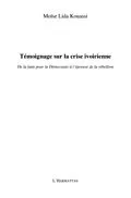 E-Book (pdf) Temoignage sur la crise ivoirienne von Moise Lida Kouassi