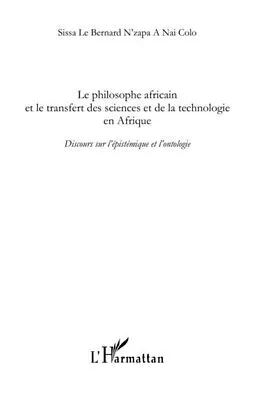 E-Book (pdf) Le philosophe et le transfert des sciences et de la technolo von Vincent Dang