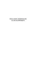 E-Book (pdf) Education, democratie et developpement - une pedagogie pour von Martine Landriault