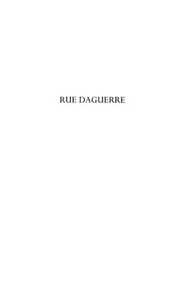 PDF Rue daguerre von Paul Fabre