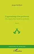 PDF L'apprentissage d'un professeur - chroni von Jacques Paul Borel