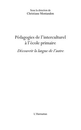 E-Book (pdf) Pedagogies de l'interculturel A l'ecole primaire - decouvrir von Christian Laroche
