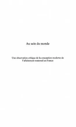 E-Book (pdf) Au sein du monde von Roques Nathalie