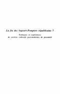 E-Book (pdf) Fin des sapeurs pompiers republicains? von Padioleau Jean G.