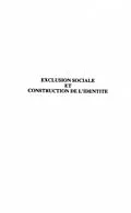 E-Book (pdf) Exclusion sociale et construction de l'identite von Teresa Cristina Carreteiro