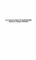 E-Book (pdf) LES NOUVEAUX ENJEUX DE L'ANTHROPOLOGIE von Gabriel Gosselin