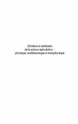 E-Book (pdf) Division et methodes de la science specu von D'Aquin Thomas