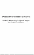E-Book (pdf) Investissements publics et regions von Gerard Marcou