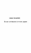 E-Book (pdf) Adam sharrer ecrivain antifasciste milit von Feral Thierry