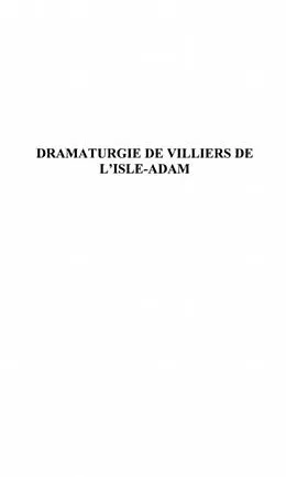 E-Book (pdf) DRAMATURGIE DE VILLIERS DE L'ISLE-ADAM von Jolly Genevieve