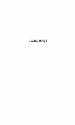 E-Book (pdf) FRAGMENTS von Jean Bruyas