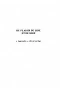 E-Book (pdf) Du plaisir de lire et de dire von Voca Yvette