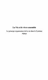 E-Book (pdf) Vie et le vivre ensemble la von Aglo John