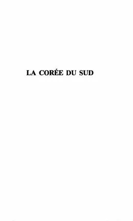 E-Book (pdf) LA COREE DU SUD von Frederic Max