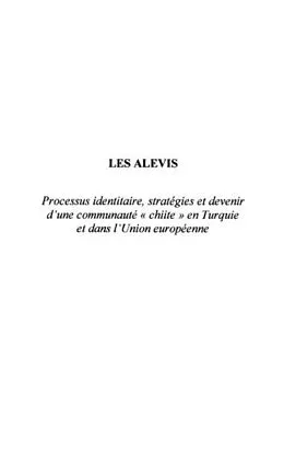 PDF Alevis les von Fayt Thierry